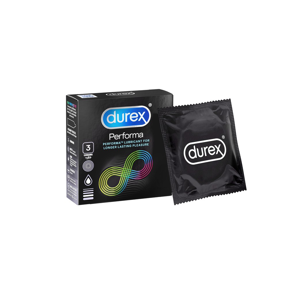 Bao cao su Durex hộp 3 chiếc - hàng chính hãng, đóng gói kín đáo