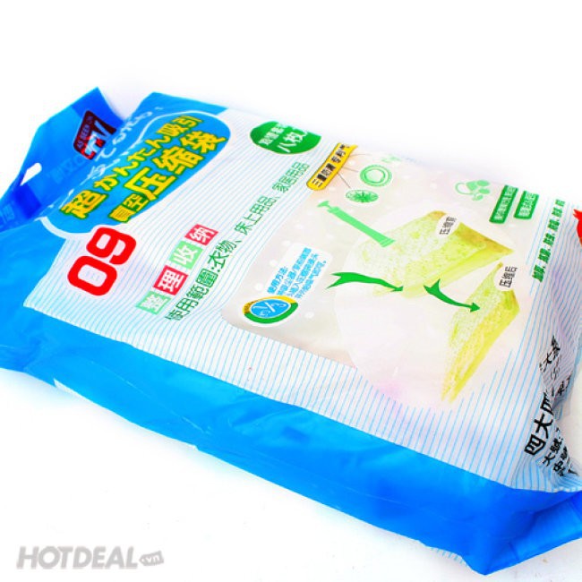 Bộ 8 Túi Hút Chân Không Đựng Đồ Đa Năng Kèm Bơm Tay – bộ túi đựng thực phẩm và quần áo tiện dụng