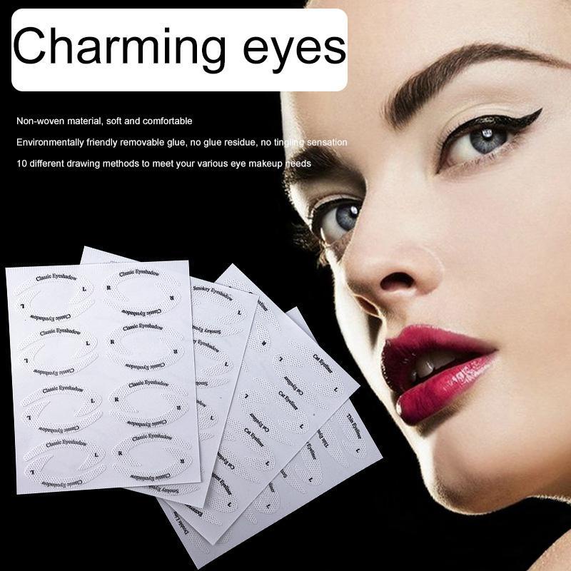 ✨✨Khuôn kẻ mắt/đánh phấn mắt an toàn tiện dụng cho nữ