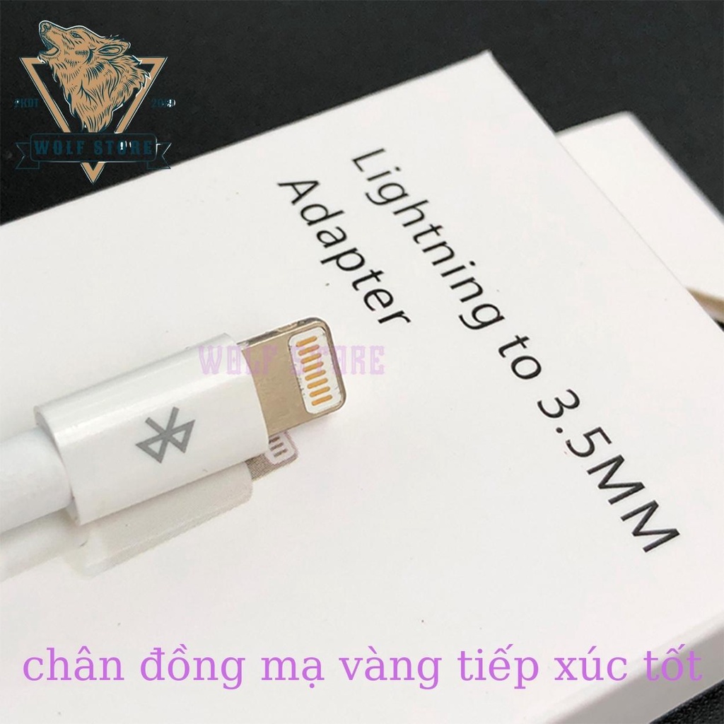 Jack chuyển đổi 2 cổng - Vừa sạc vừa cắm tai nghe cho ip7/7p/8/8p/x/xs max/11/11pro/11pro max