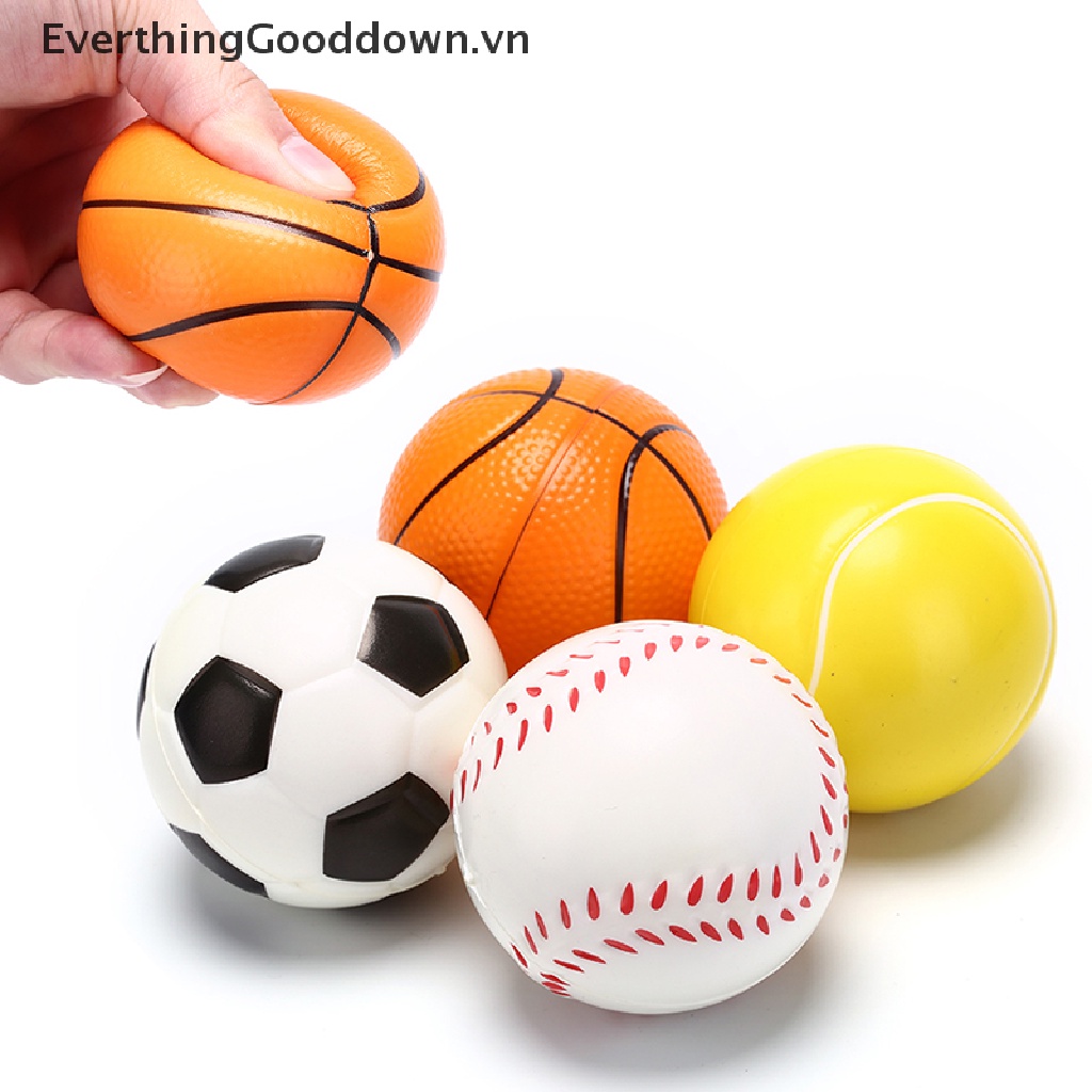 Everthinggooddown Đồ Chơi Bóng Đá Cầm Tay Mềm Đàn Hồi Giúp Giảm Căng Thẳng