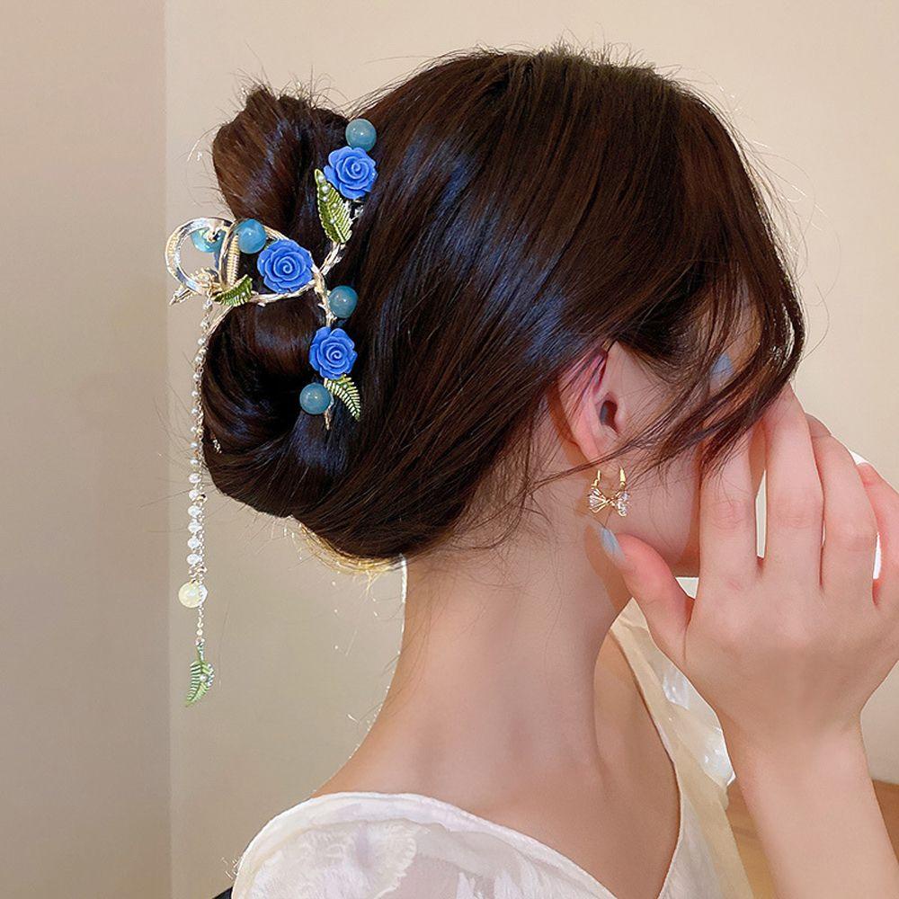 Kẹp Tóc Hình Cá Mập Phối Tua Rua Dễ Thương Cho Bé Gái