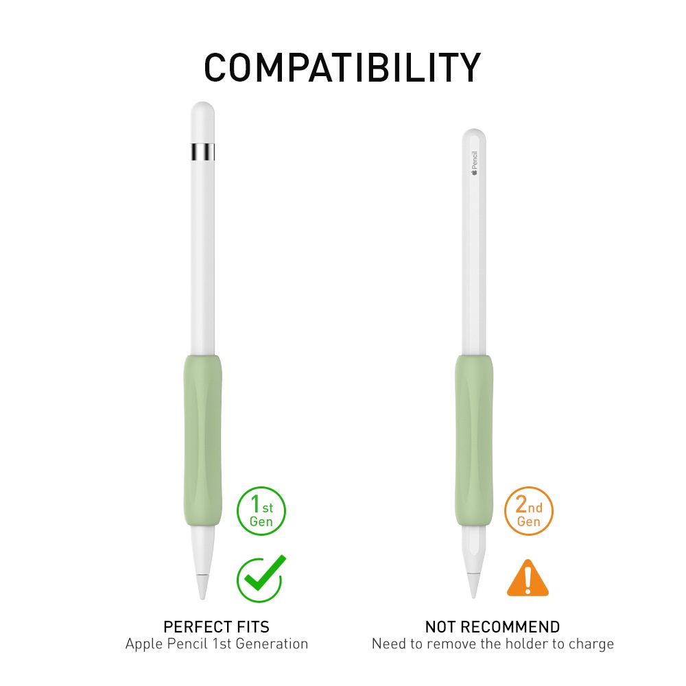 Vỏ bảo vệ bút cảm ứng for iapd Pencil 1 2 A173 bằng silicon chống trượt