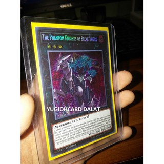 Thẻ bài yugioh chính hãng The Phantom Knights of Break Sword – Secret Rare
