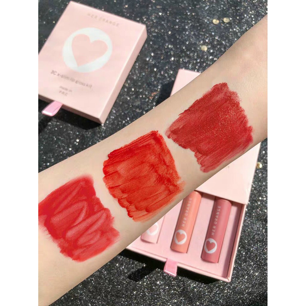 💕Set son her orange 3C slim💕Hàng mới về💕 | BigBuy360 - bigbuy360.vn