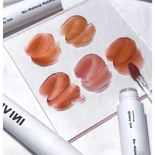Son Bóng Lì CAPPUVINI Dưỡng Ẩm Môi Mềm Mịn Zero Makeup Sense Series Mirror Lip Glaze CP24