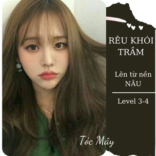 Thuốc Nhuộm Tóc Màu Rêu Khói Trầm 100ml