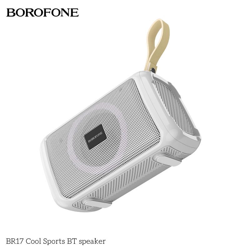 Loa Bluetooth BOROFONE BR17 thể thao Mini, Bass mạnh mẽ, to rõ, hỗ trợ di động không dây - Chính hãng