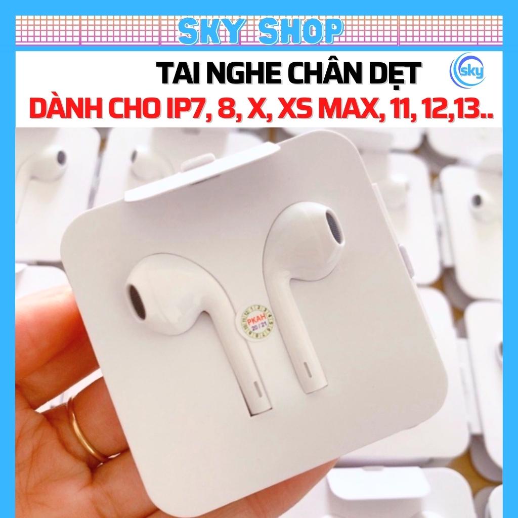 Tai nghe IP7/8/X/Xs/Xsmax/12/13Promax chân lighting phù hợp cho các dòng đời cao [Skyst]