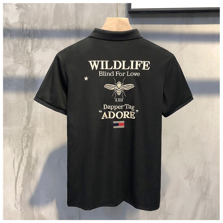 Áo Polo Wildlife ngắn tay có cổ N7 thun nam thời trang Oversize HOT 2020 | BigBuy360 - bigbuy360.vn