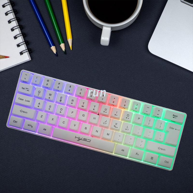 Bàn phím cơ chơi game không dây có đèn nền 5.0 RGB