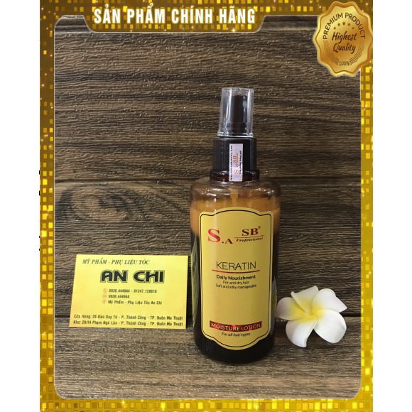 [FREE SHIP] Xịt dưỡng tóc SB Hương Nước Hoa Cao Cấp - Chăm Sóc Tóc Hư Tổn - 150ml - 0137