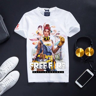 Áo thun free fire cực đẹp vải cotton - shani