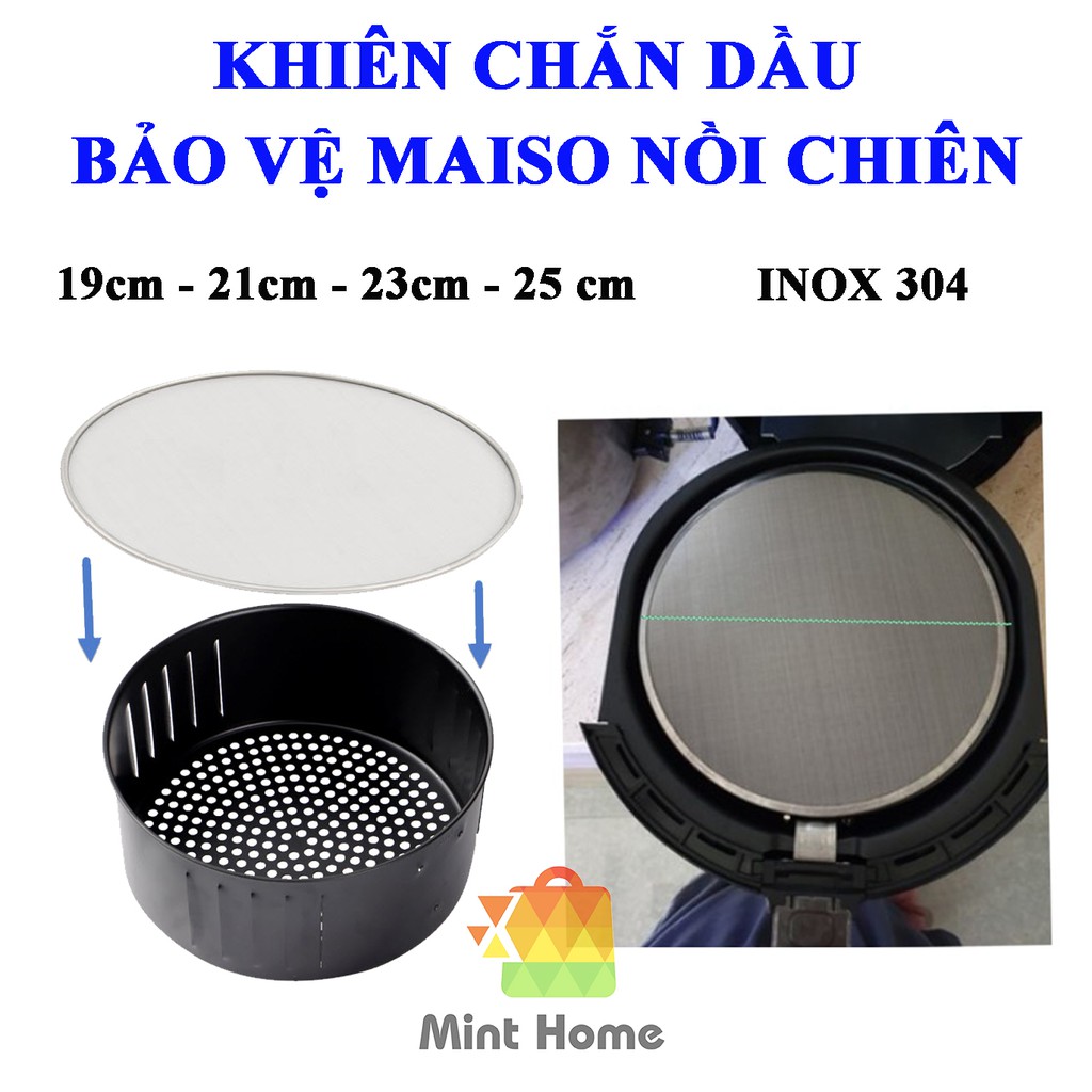 Chắn dầu mỡ nồi chiên philips phụ kiện nồi chiên không dầu