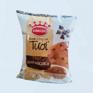 Bánh bông lan tươi Kinh Đô vị Sôcôla cái 60g