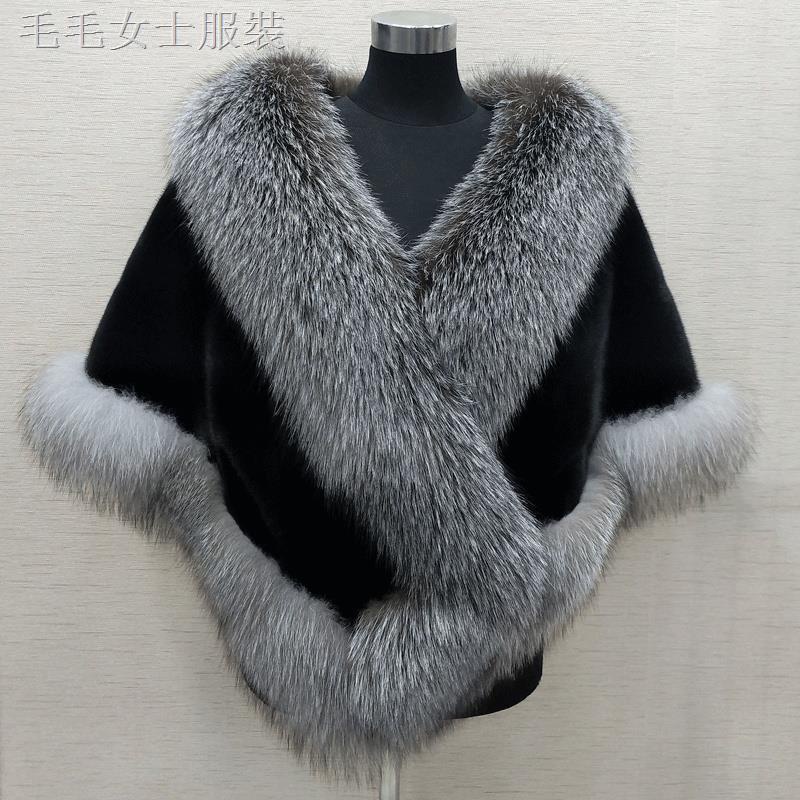 Đầm lông cáo cổ phối lông thời trang thu đông cho nữ | BigBuy360 - bigbuy360.vn