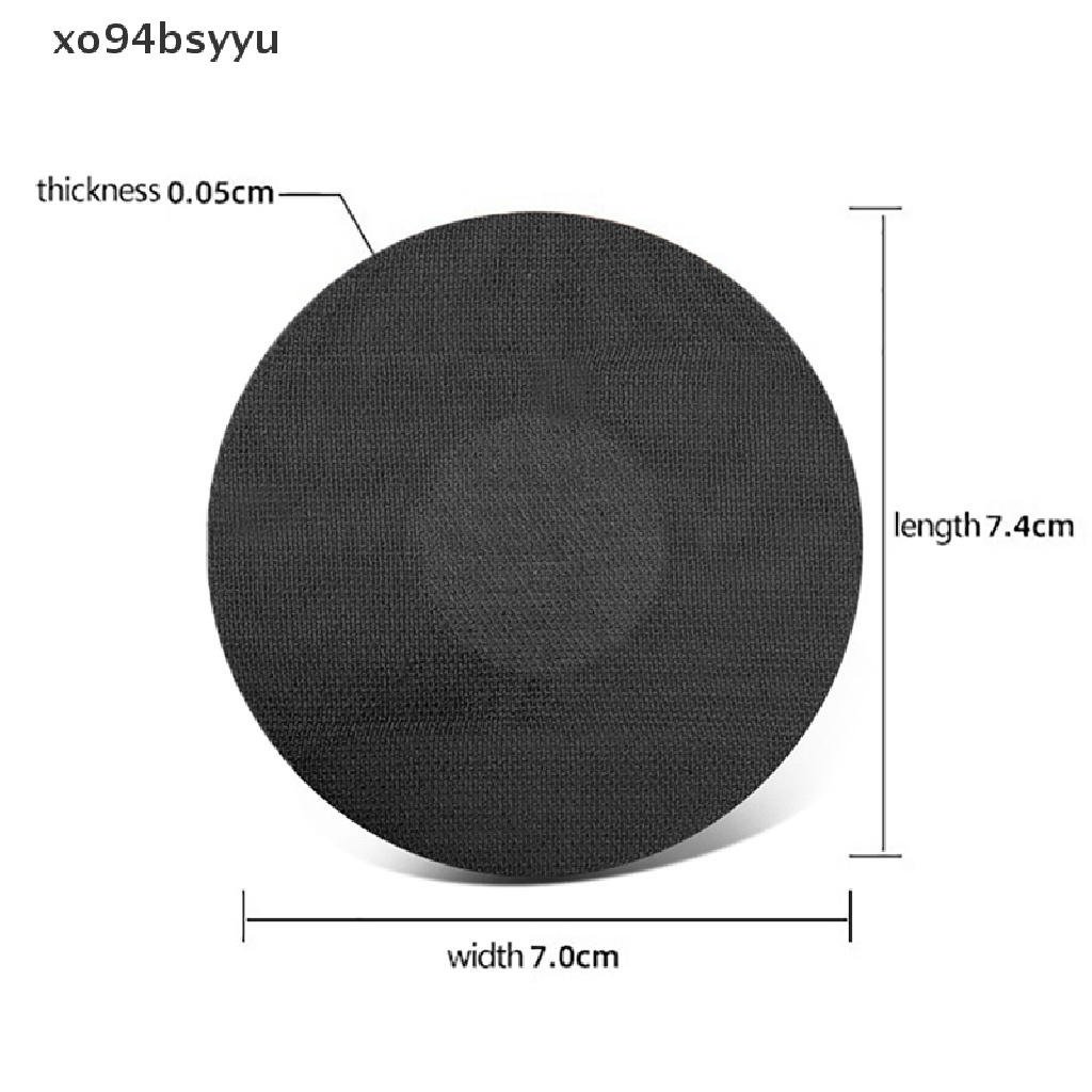 Set 5 Miếng Dán Cảm Biến Xo94Bsyu Màu Đen Thoáng Khí Không Trượt