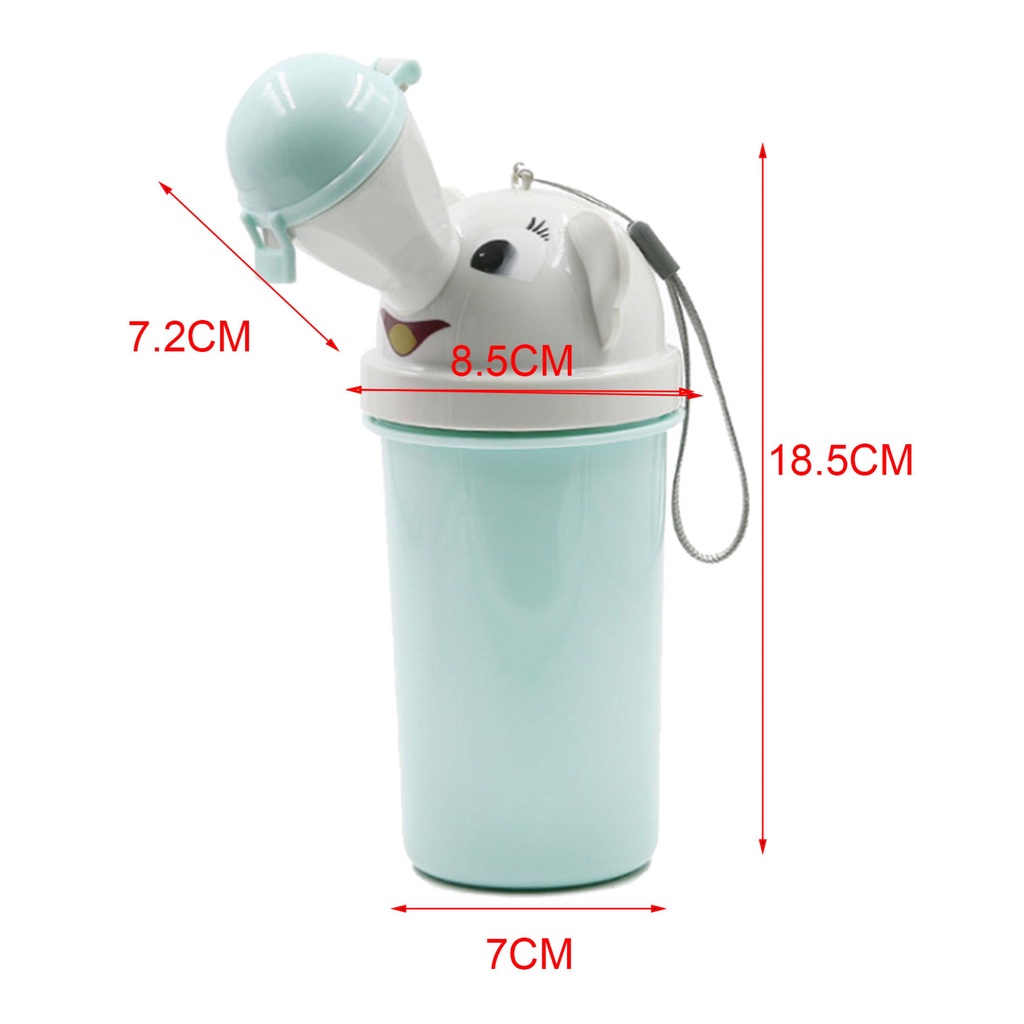 Cốc Tiểu Bé Trai Bé Gái, Bình Đi Tiểu Cho Bé Trai Mini Tiện Lợi Khi Đi Tàu Xe Nơi Công Cộng Du Lịch