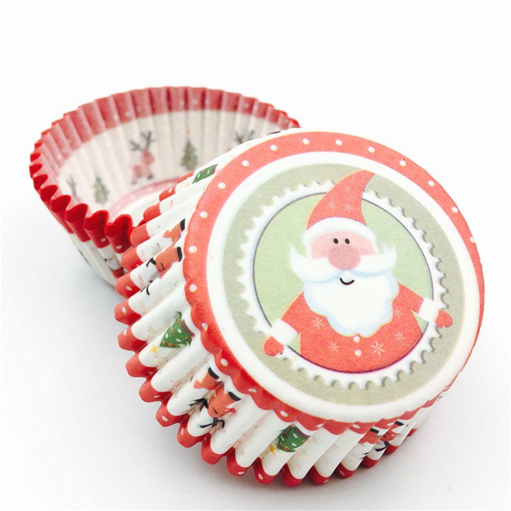 Set 100 Cốc Giấy Làm Bánh Cupcake DIY