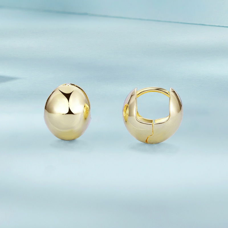 Bông tai BAMOER chất liệu bạc 925 kiểu dáng độc đáo thời trang