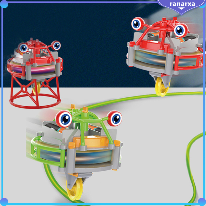 Đồ Chơi Con Quay Hồi Chuyển Tự Cân Bằng Có Dây Và Đèn Vui Nhộn