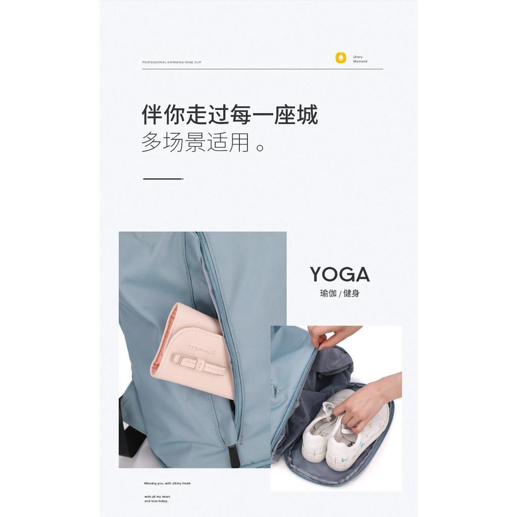 Ba Lô Đựng Đồ Tập Gym / Yoga Chống Thấm Nước 5 Màu Tùy Chọn