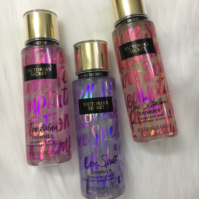 🌼[Canada]Xịt thơm toàn thân có nhũ vàng Mist Victoria Secrect 250ml