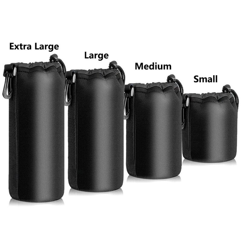 Will Wili Waterproof Shockproof Neoprene Camera Case Lens Pouch Lens Case Camera Lens Bag Full Size FOR Nikon For Sony