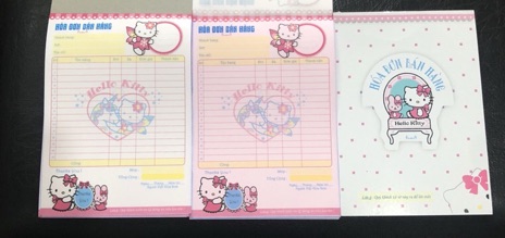 Compo 5 cuốn Hoá đơn bán hàng 2 liên A5