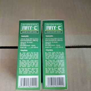 Xịt vệ sinh tai RAY-C