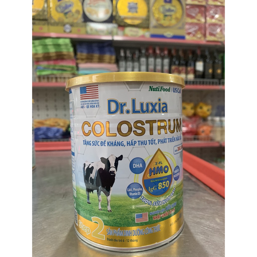 Sữa Dr.luxia Colostrum Step2 6-12 Hộp 400g