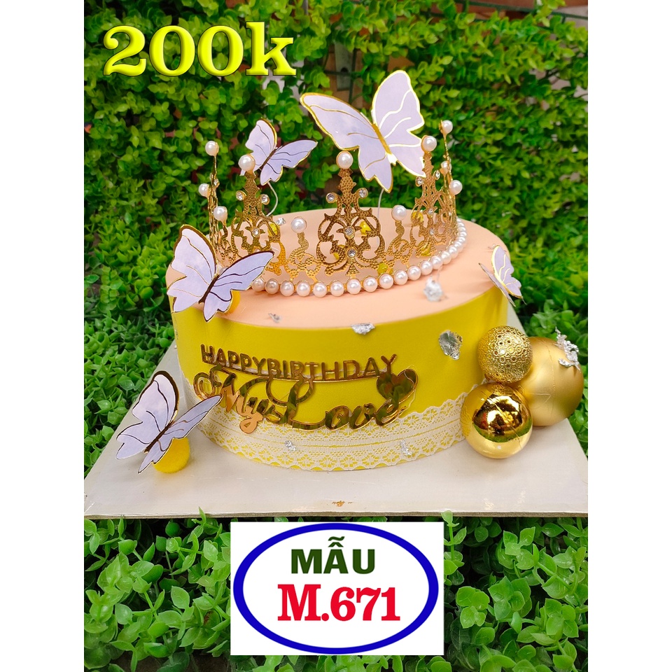 bánh giả - bánh mô hình - VM Vàng M13