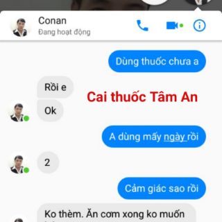 Cai thuốc lá 3-7 ngày