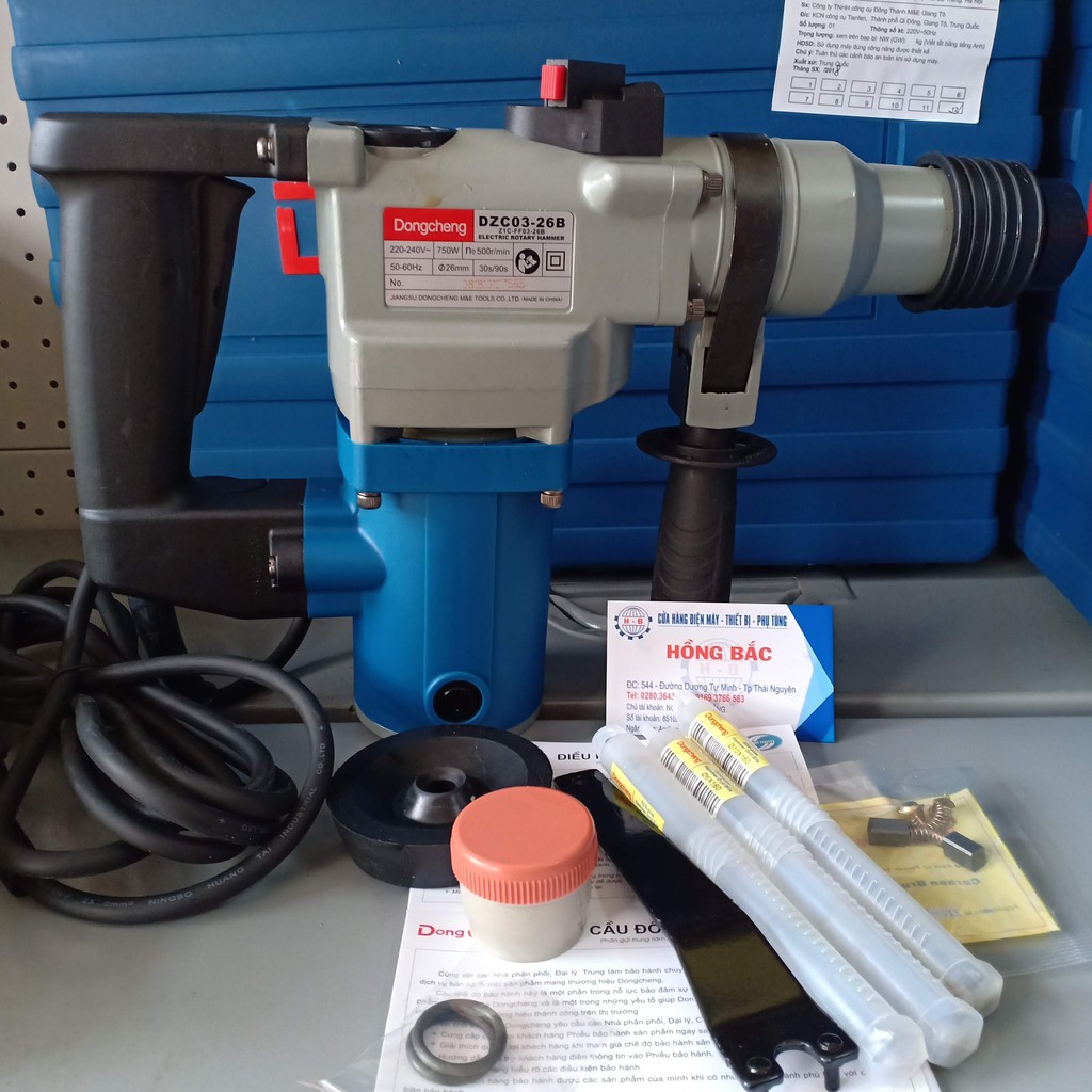 Máy Vừa Khoan Và Đục Bê Tông Dongcheng DZC03-26B Chuyên Dụng