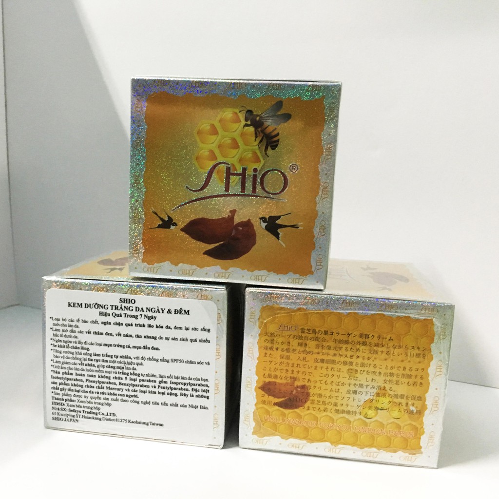 Kem dưỡng trắng da Shio 7 days