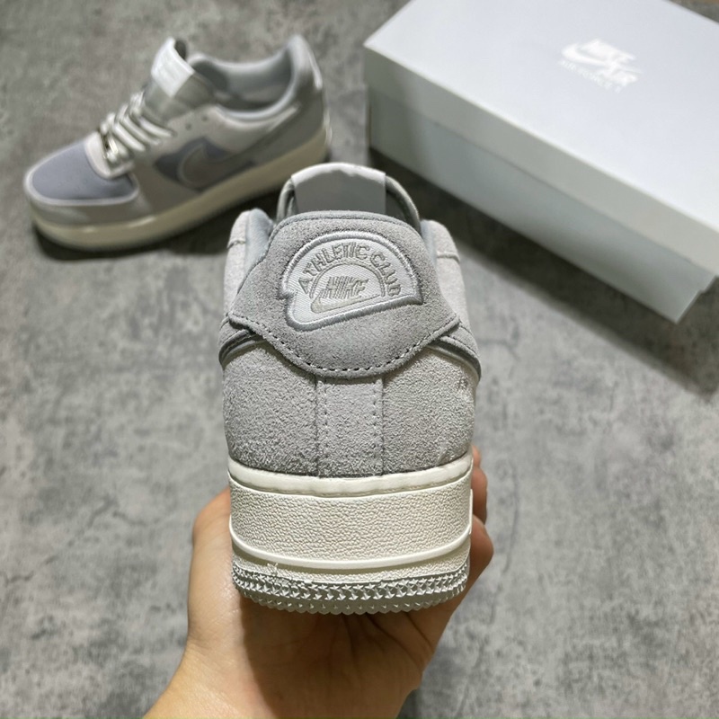 GIÀY AF XÁM GREY PHẢN QUANG SC DA THẬT