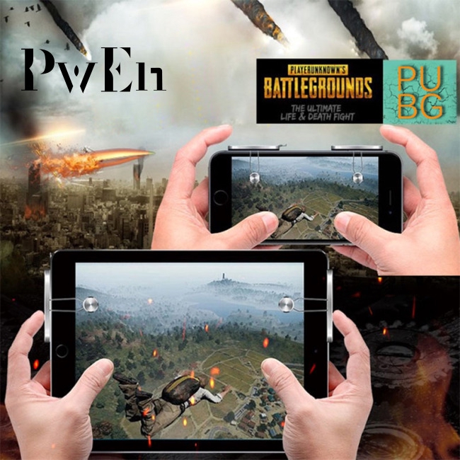 PUBG Mobile Phone Shooter Controller Game Trigger Gamepad Fire Button Handle Cell Phone Tablet