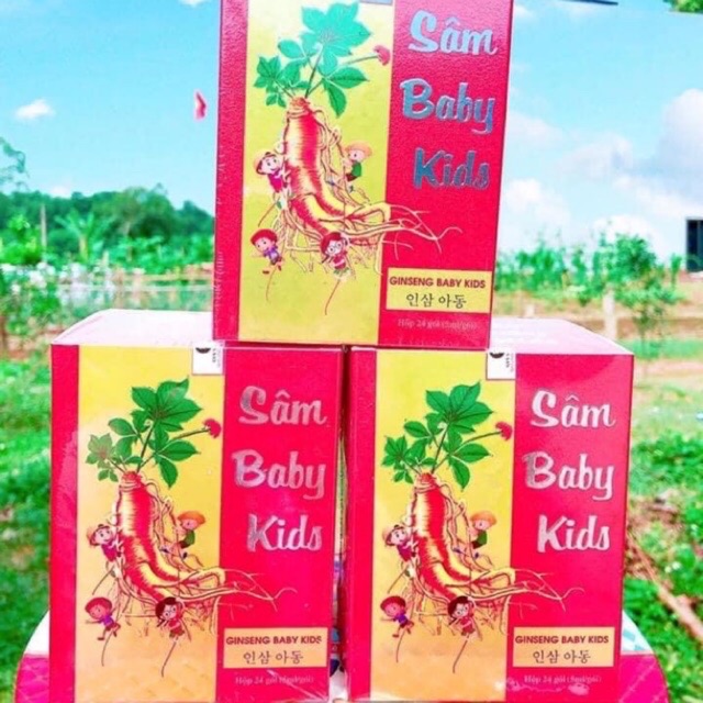 Sâm baby kids combo 5 hộp