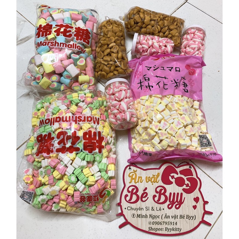 Kẹo Bông Xốp Marshmallow chính hãng 1kg