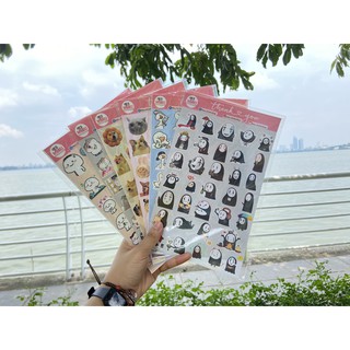 BÌA STICKER VÔ DIỆN 34 MIẾNG