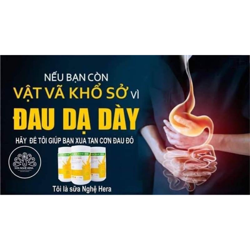 Sữa nghệ Hera hộp 500g chính hãng + tăm bông