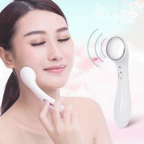 Máy Massage Mặt Cầm Tay Mới Ion DS309, Siêu Thoàng Lỗ Chân Lông, Giúp Mịn Da Mặt Mesugau