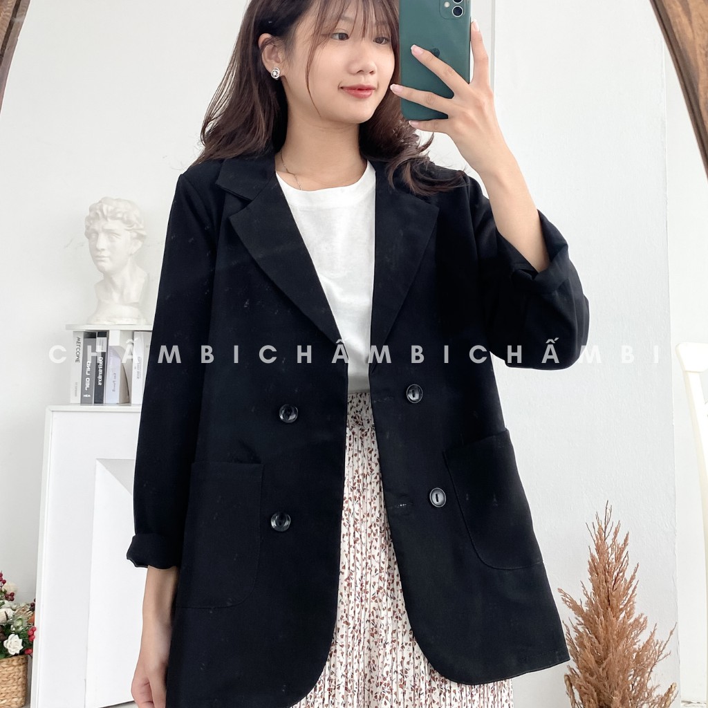 Áo Blazer Nữ Phong Cách Hàn Quốc - A.016