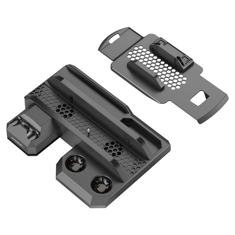 Dobe Bộ đệm làm mát mỏng PS4 PRO Chính Hãng Bộ sạc tay cầm đế quạt đa năng PSVR/Quạt làm mát nhiệt đ