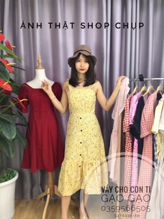 ẢNH THẬT CAM THƯỜNG💋 Đầm cho con bú Gạo Gạo