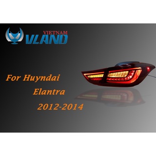 Đèn hậu cho Hyundai Elantra 2012-2014 mẫu Vland (1 bộ 2 cái)