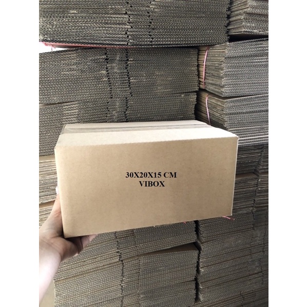 30x20x15 thùng giấy carton, hộp giấy carton ship cod