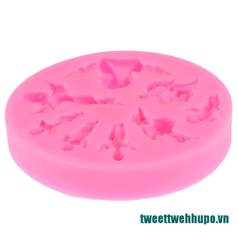 Khuôn Silicone Tạo Hình Thiên Thần Trang Trí Bánh