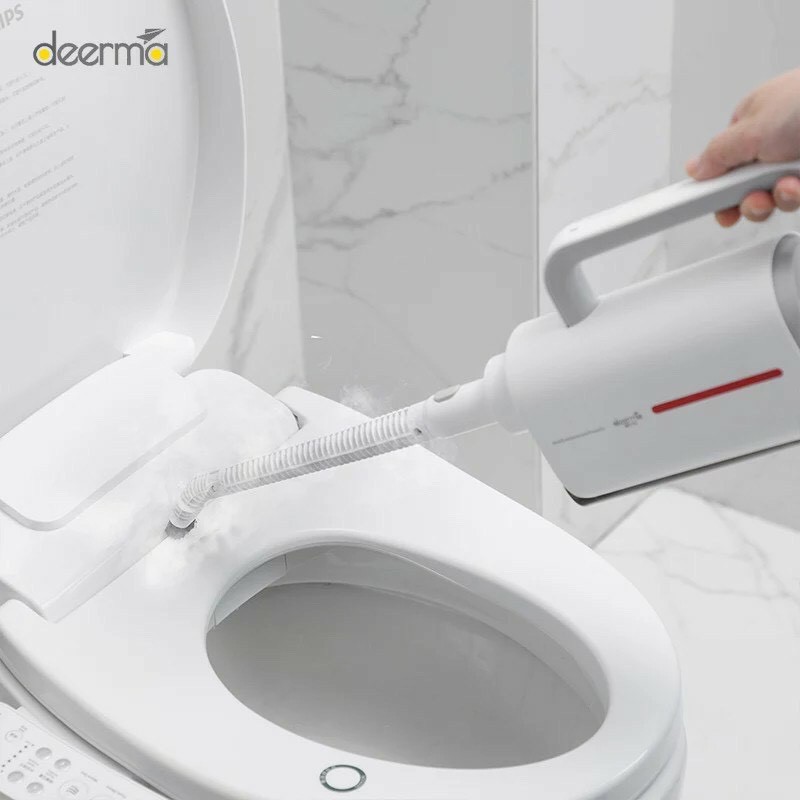 Máy vệ sinh hơi nước nóng cầm tay Deerma - DEM-ZQ600 kháng khuẩn cao cấp tiện lợi - Minh Tín Shop