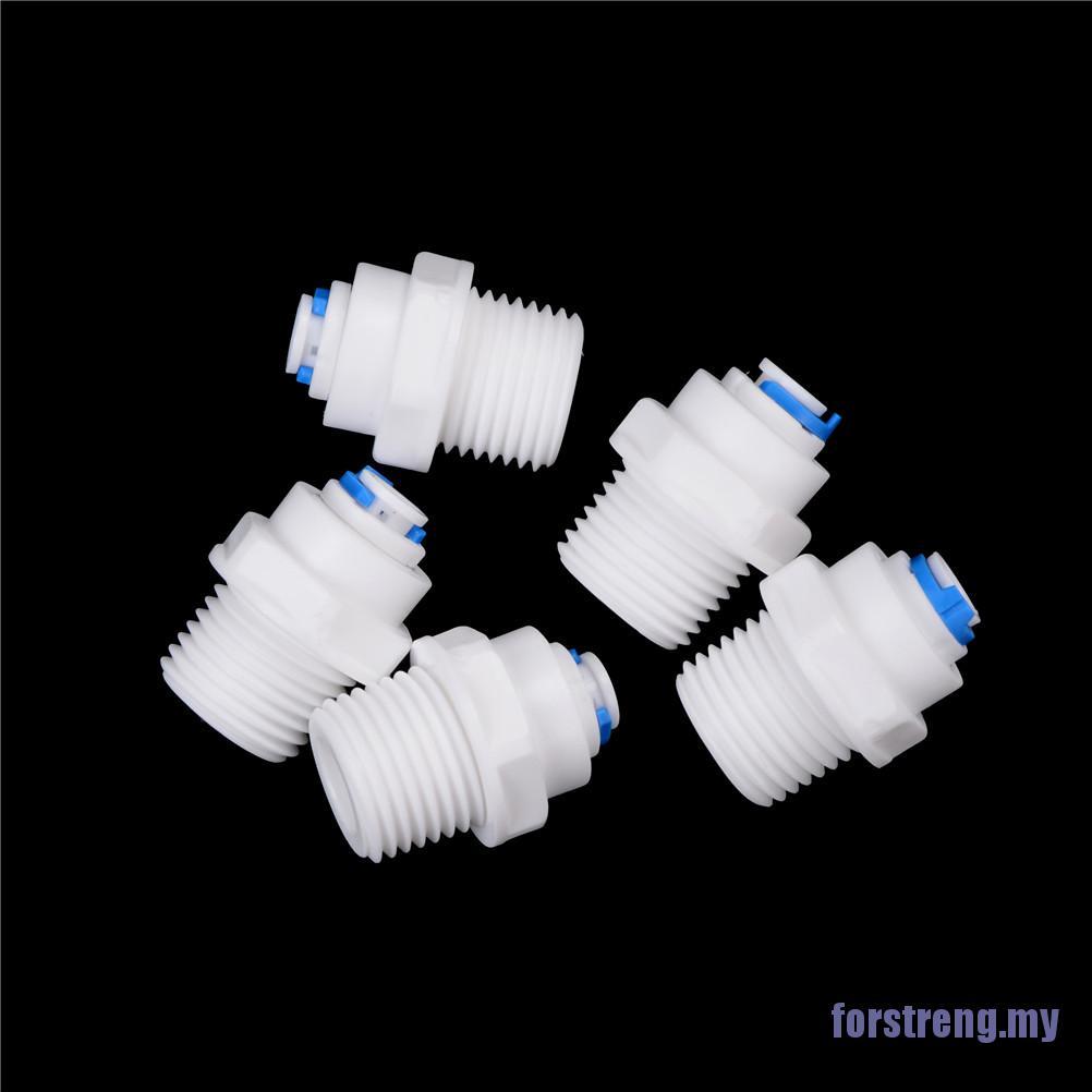 Set 5 Đầu Nối Ống Nước 1 / 4 &quot;od - 1 / 2&quot;